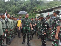 Kasad Resmikan Jembatan Bailey Umah Besi Kec. Timang Gajah Bener Meriah