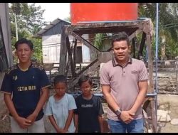 Masyarakat Desa Ujung Krueng Nagan Raya Ucapkan Terima Kasih kepada Polri atas Bantuan Sumur Bor