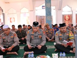 Polres Pidie Ikuti Kegiatan Binrohtal Daring dari Biro SDM Polda Aceh