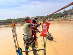 Progres Jembatan Perintis Aceh Tamiang Capai 49,55 Persen