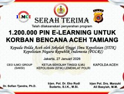 Kapolda Aceh Terima 1,2 Juta PIN E-Learning untuk Pembelajaran Mandiri Siswa Korban Bencana