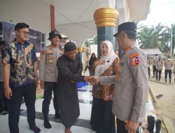 Tinjau Latsitardanus di Aceh Tamiang, Gubernur Akpol Pastikan Taruna Hadir Membantu Masyarakat