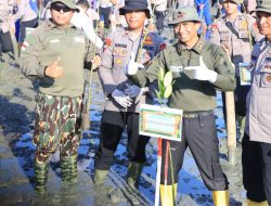 Polda Aceh Tanam 10.000 Mangrove untuk Wujudkan Program Green Policing