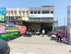 Rayakan HUT ke-5,KCP BSI Idi Sampaikan Pesan untuk Nasabah.