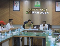 Sekda Aceh Komit Bahas Program Dan Kebutuhan Anggaran KONi