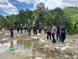 Polres Nagan Raya Tertibkan Tambang Emas Ilegal di Kecamatan Beutong