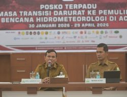 Bersama SKPA, Sekda Aceh Ikut Rapat Koordinasi