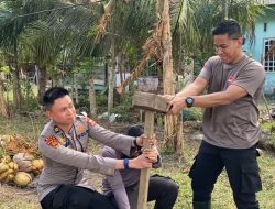 Mahasiswa STIK Angkatan 83 Bangun Sumur Bor untuk Warga Aceh Utara, Kapolres: Wujud Nyata Kepedulian Polri