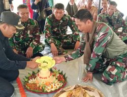 TNI Rampungkan Jembatan Bailey Alue Leuhob Aceh Utara