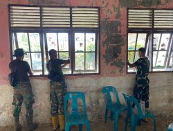 TNI Percepat Perbaikan Fasilitas Pendidikan Terdampak Banjir Bandang dan Longsor