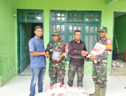 Bantuan Sosial Kodam Iskandar Muda Ringankan Beban Warga Pante Bidari