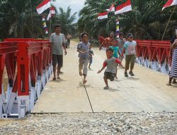TNI AD Rampungkan Pembangunan Jembatan Modular di Aceh Tamiang, Akses warga kembali pulih
