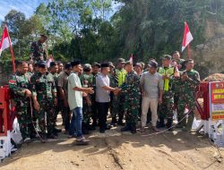 Jembatan Bailey Modular di Desa Meriah Jaya Rampung, Akses Warga Kembali Normal Pasca Banjir dan Longsor