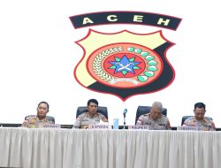 Kapolda Aceh Berikan Arahan kepada Personel Ditpamobvit dan Ditbinmas