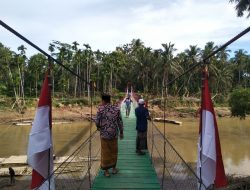 Kasad Launching 11 Jembatan Gantung di Aceh, Buka Akses Wilayah Terisolasi Pascabencana