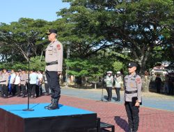 Wakapolda Aceh Pimpin Apel Gelar Pasukan Operasi Ketupat Seulawah 2026