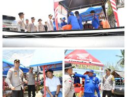 Polres Aceh Timur Dirikan Pos Taktis untuk Pengamanan Wisata Lebaran