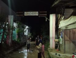 Prajurit Kodam IM bantu Penanganan Banjir yang merendam Dua Kecamatan di Pidie Jaya
