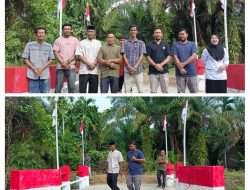 Personel Kodim 0107/Asel Rampungkan Jembatan Desa Kapa Seusak Rampung, Aceh Selatan