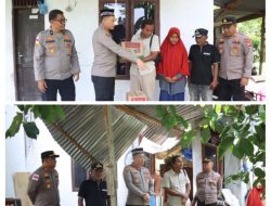 Korban Bencana Puting Beliung Dapat Bantuan Dari Kapolres Pidie