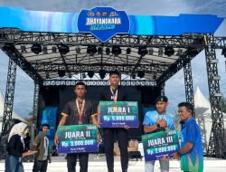 Prajurit Yonif TP 855/RD Sabet Juara 2 Bhayangkara Run 2026 di Banda Aceh