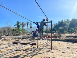 Progres Jembatan Garuda Tahap III di Aceh Tengah Capai 65,28 Persen, Kodim 0106/Aceh Tengah Terus Percepat Pembangunan Infrastruktur Pedalaman