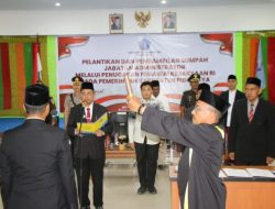 Bupati Haji Sibral Malasyi Ucapkan Terimakasih kepada Pejabat Yang Dilantik
