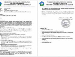 Gelombang penolakan terhadap rencana kegiatan pertambangan PT Mineral Mega Sentosa (PT MMS) di Kecamatan Samadua, Kabupaten Aceh Selatan, kian mengeras.