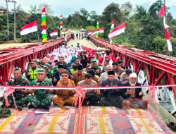 Jembatan Bailey di Ruas Jalan Lintas KKA Bener Meriah Resmi Difungsikan, Akses Masyarakat Kembali Lancar