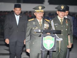 Pangdam IM Pimpin Apel Kehormatan dan Renungan Suci, di Taman Makam Pahlawan (TMP) Banda Aceh