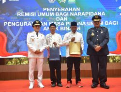 4.833 Narapidana dan Anak Binaan di Aceh Terima Remisi HUT ke-81 Kemerdekaan RI