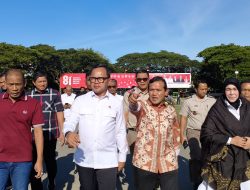 Wagub Aceh Bersama Wamendagri Tinjau Langsung Lapangan Blang Padang