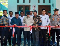 Rumah Bantuan FTPAB Untuk Masyarakat Pasi Jeut Diresmikan Bupati Aceh Barat
