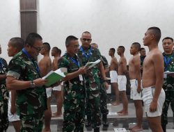 Pangdam IM Pimpin Sidang Pemilihan Calon Bintara PK TNI AD Gelombang III TA 2026