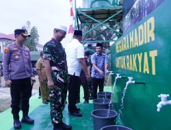 Pangdam IM Resmikan Sumur Bor dan MCK di Dayah Mudi Mi’rajul Ulum Diniyah Islamiyah, Aceh Tamiang
