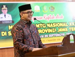 Plt. Sekda Lepas Kafilah Aceh Mengikuti MTQ Tingkat Nasional ke-31