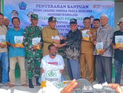 Pemkab Pidie Jaya Salur Kan Ribuan Kilogram Benih Jagung Hibrida Bagi Petani Terdampak Bencana