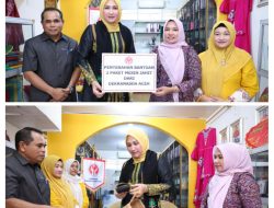 Kak Na Ajak Perajin Dekranasda Aceh Utara Kembangkan Batik Motif Aceh