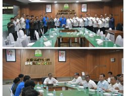 ‎Terima Audiensi Senat Mahasiswa UIN Ar-Raniry, Plt Sekda Aceh Paparkan Progress Penanganan Pasca Bencana