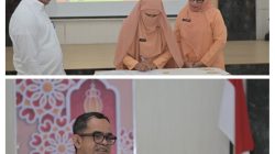 Plt. Sekda Aceh Hadiri Serah Terima Jabatan Ketua DWP Aceh